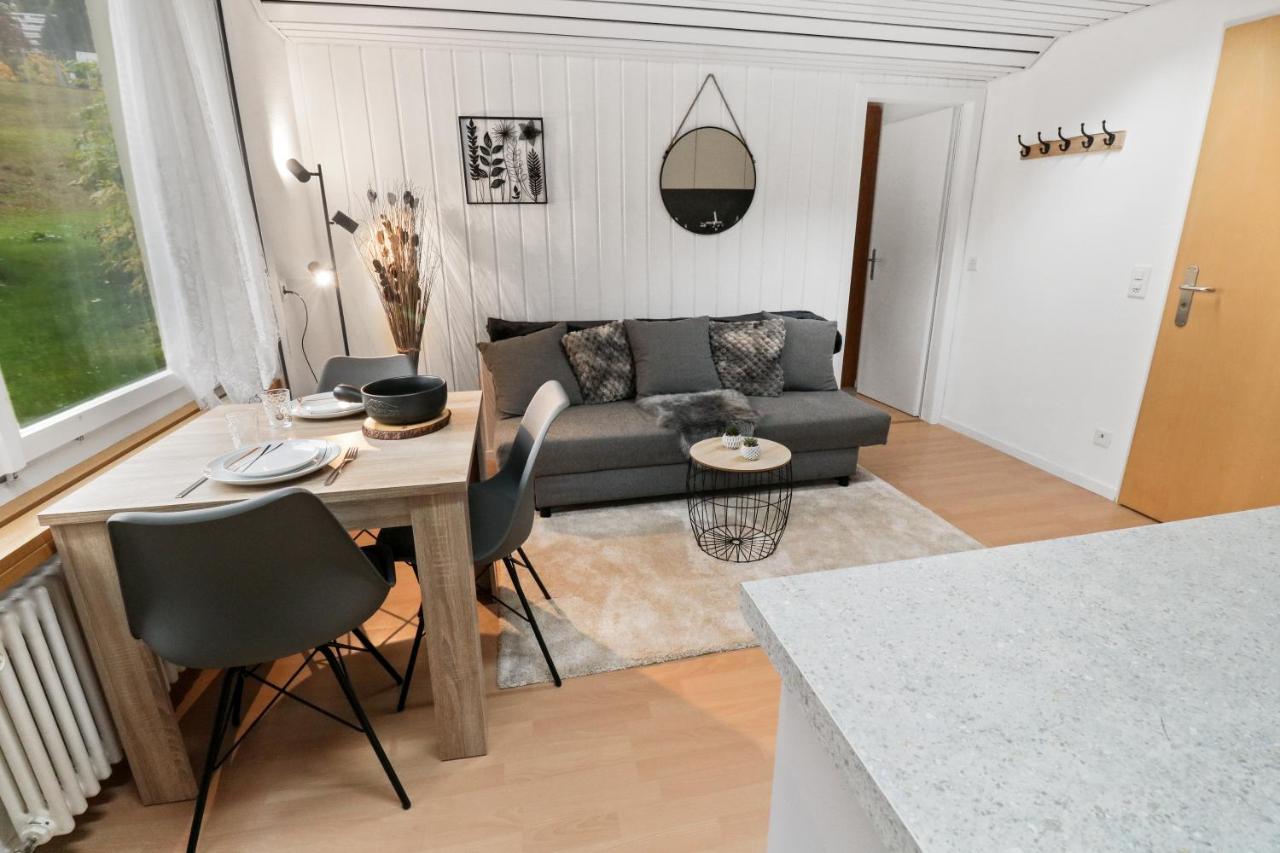 Appartement Confortable Avec Un Sauna Leukerbad Exterior foto